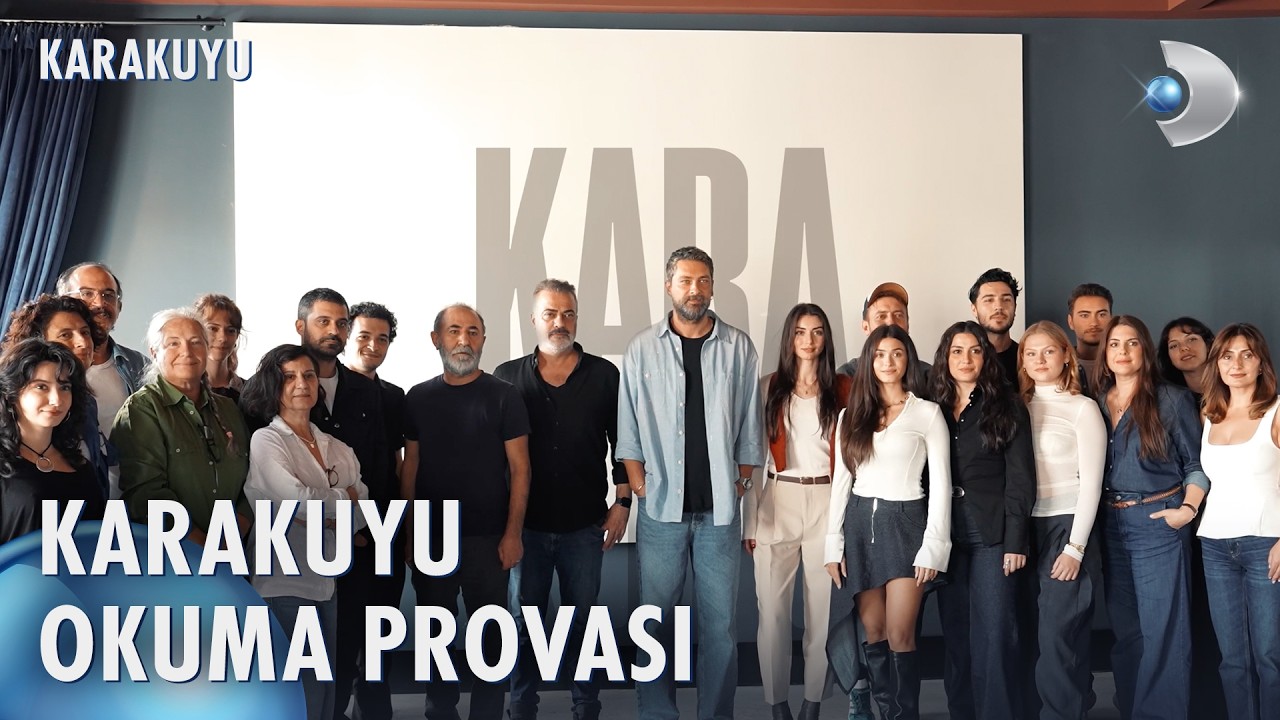 Okuma provamızın kamera arkası gelsin o zaman! 🎬💙 #Karakuyu yakında #KanalD’de!