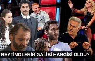 05 Kasım 2013 Salı reyting sonuçları!