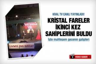 2. Kristal Fare Ödülleri sahiplerini buldu!
