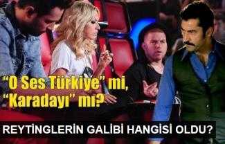 25 Kasım 2013 Pazartesi reyting sonuçları!