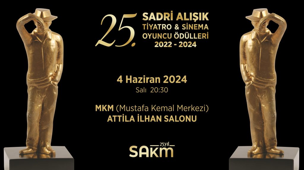 25. Sadri Alışık Tiyatro & Sinema Oyuncu Ödülleri adayları açıklandı