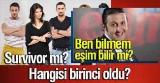 28 Nisan 2013 Pazar reyting sonuçları!