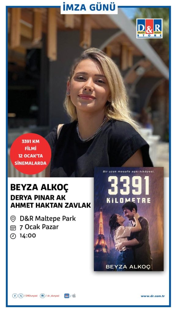 “3391 Kilometre” yazarı ve oyuncular vizyon öncesi ilk kez D&R’da buluşuyor!