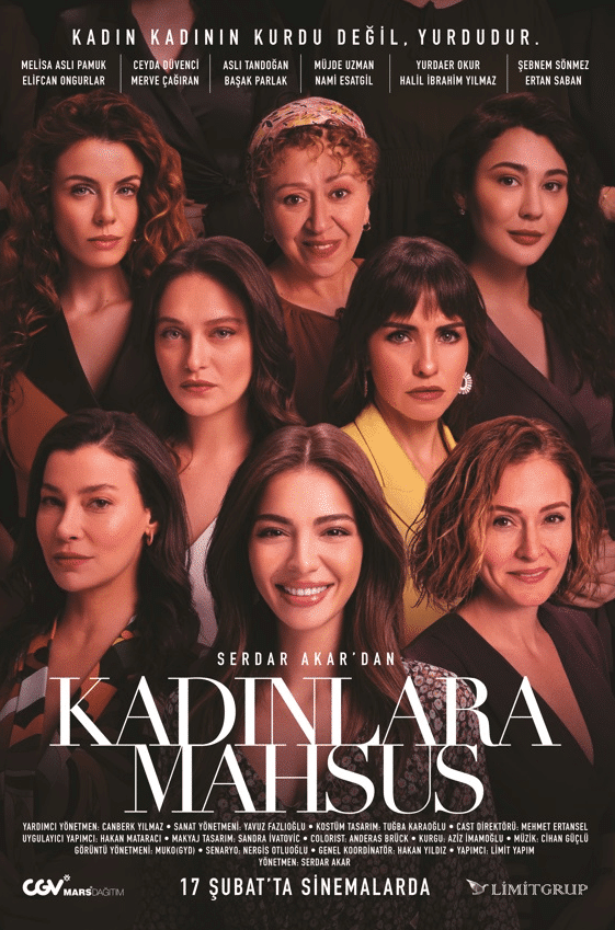 8 farklı kadının hikayesini anlatan Kadınlara Mahsus filminin afişi yayınlandı!