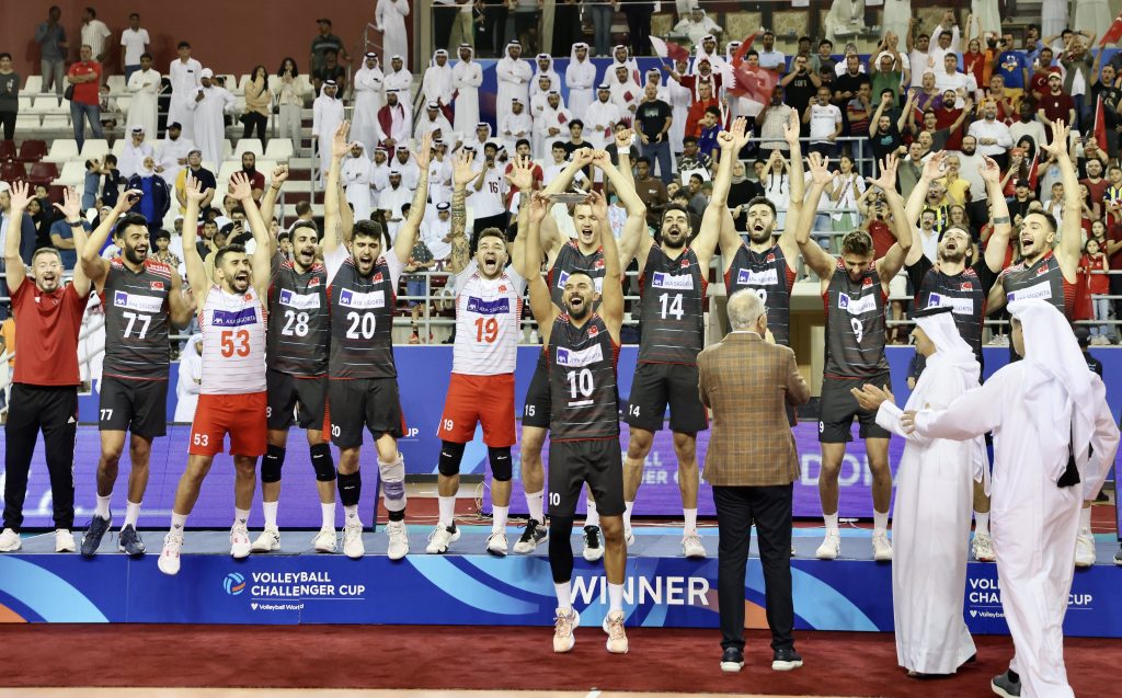 A Milli Erkek Voleybol Takımı Challenger Cup şampiyonu oldu!