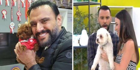 Alişan köpek korkusunu yendi