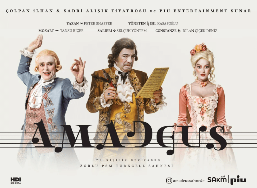 'Amadeus' yeniden sahnede!