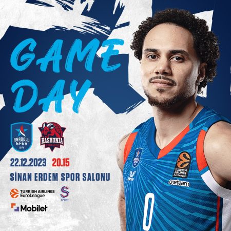 Anadolu Efes evinde Baskonia Vitoria-Gasteiz'ı ağırlayacak!