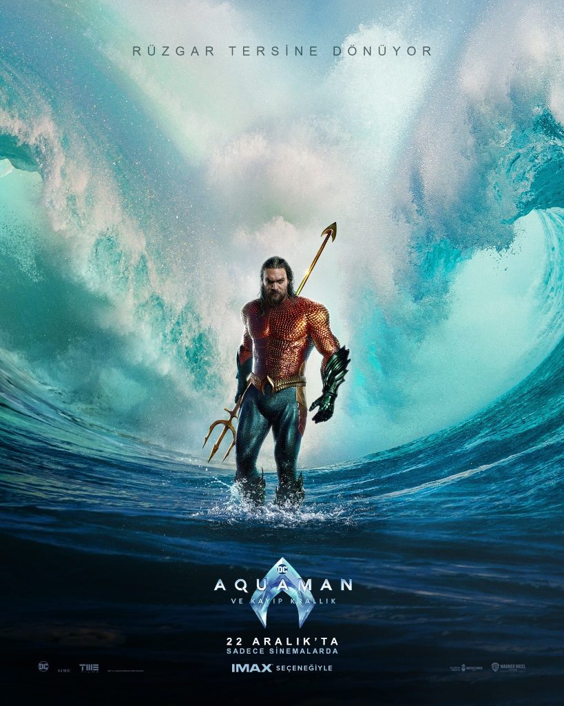 Aquaman ve Kayıp Krallık filminin ilk fragmanı yayınladı!
