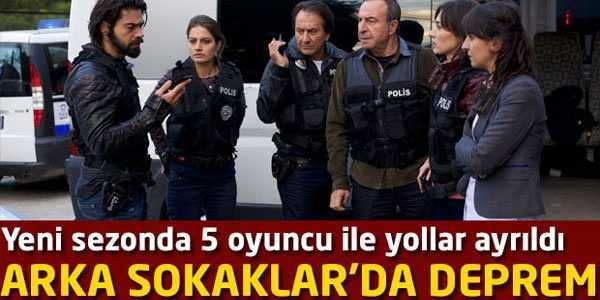 Arka sokaklardan 5 oyuncu ayrılıyor!