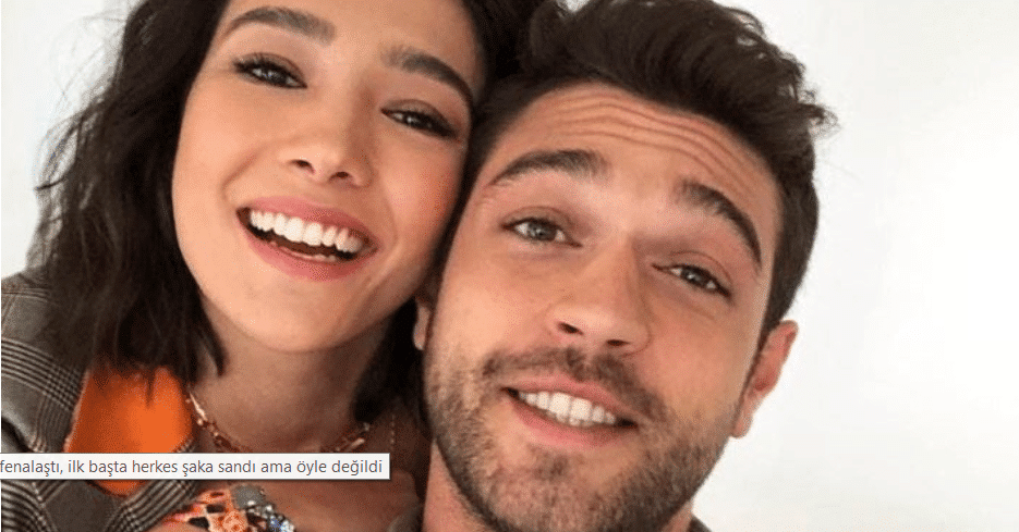 Aybuke Pusat ve Furkan Andıç'tan ilk "Her Yerde Sen" pozu geldi!