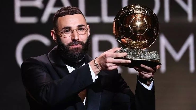 Ballon d'Or ödülünün sahibi Karim Benzema oldu!