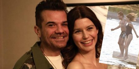 Beren Saat ile Kenan Doğulu'dan el ele atlayış!