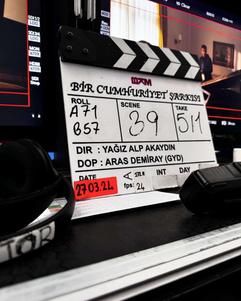 Bir Cumhuriyet Şarkısı filminin çekimleri başladı!