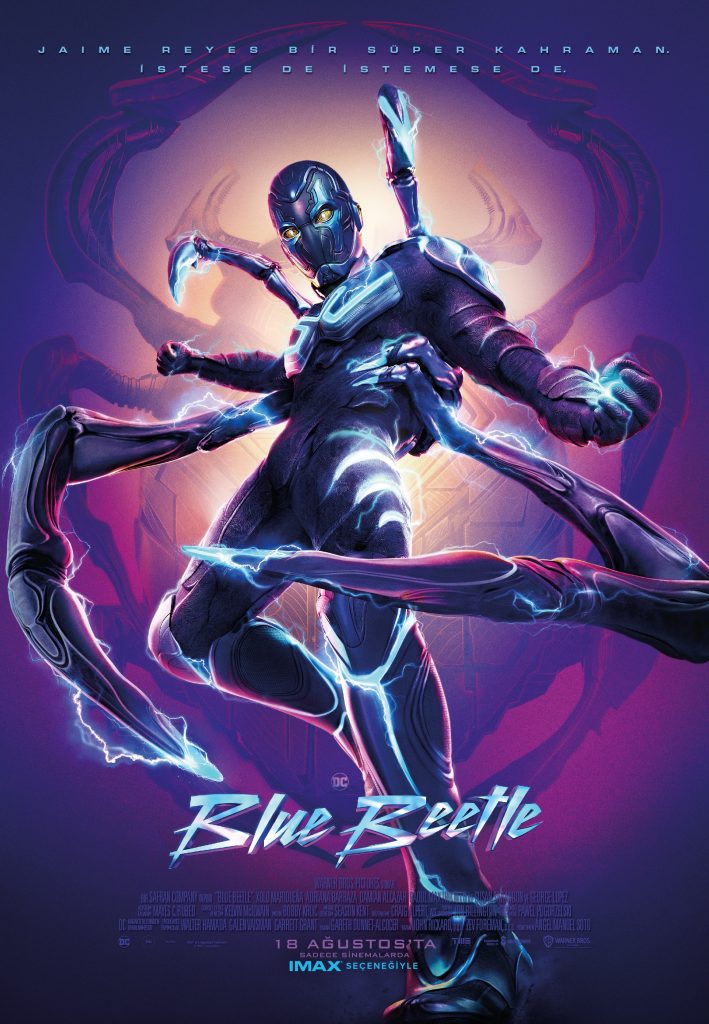 Blue Beetle filminden yeni görüntüler!