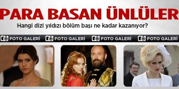 Bölüm başına ne kadar kazanıyorlar?
