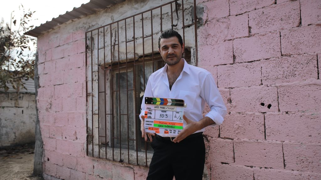 Burak Sevinç 'Roza' için sete çıktı!