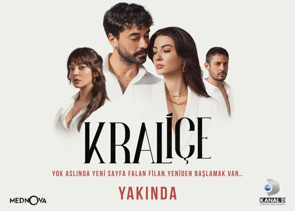 Burcu Özberk ve Gökhan Alkan'lı Kraliçe dizisinin afişi yayınlandı! Dizi