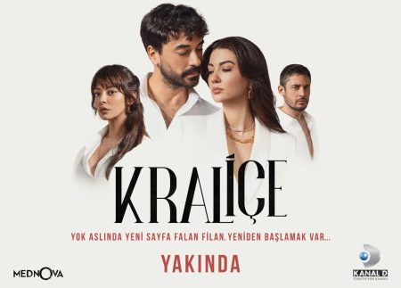 Burcu Özberk ve Gökhan Alkan'lı Kraliçe dizisinin afişi yayınlandı! Dizi