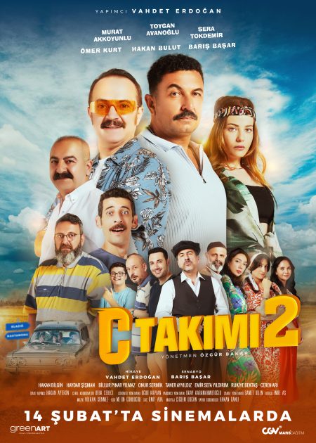 C Takımı 2’nin afişi kahkaha tufanının devam edeceğinin haberini veriyor!