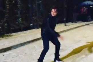 Çağatay Ulusoy'dan kış paylaşımı!