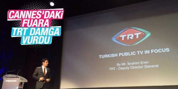Cannes'daki Mipcom TV fuarına TRT damga vurdu
