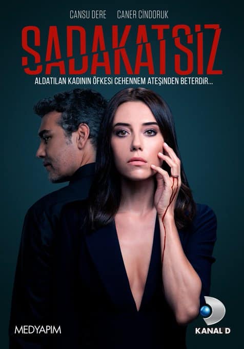 Cansu Dere'nin yeni dizisi Sadakatsiz'in afişi görücüye çıktı!