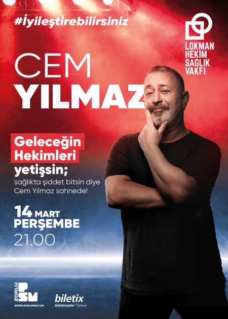 Cem Yılmaz “Geleceğin Hekimleri” yetişsin