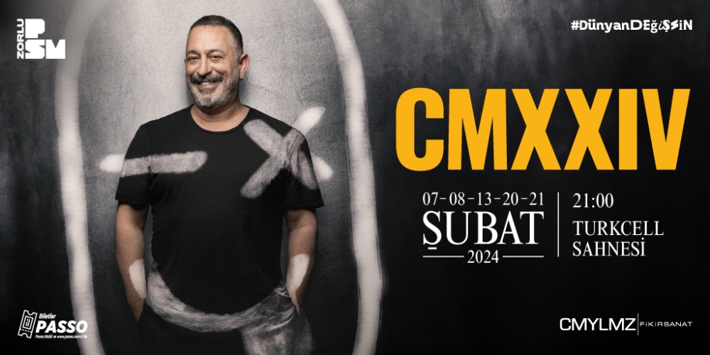 Cem Yılmaz’ın "CMXXIV" adını taşıyan yeni gösterisinin biletleri kapış kapış gitti!