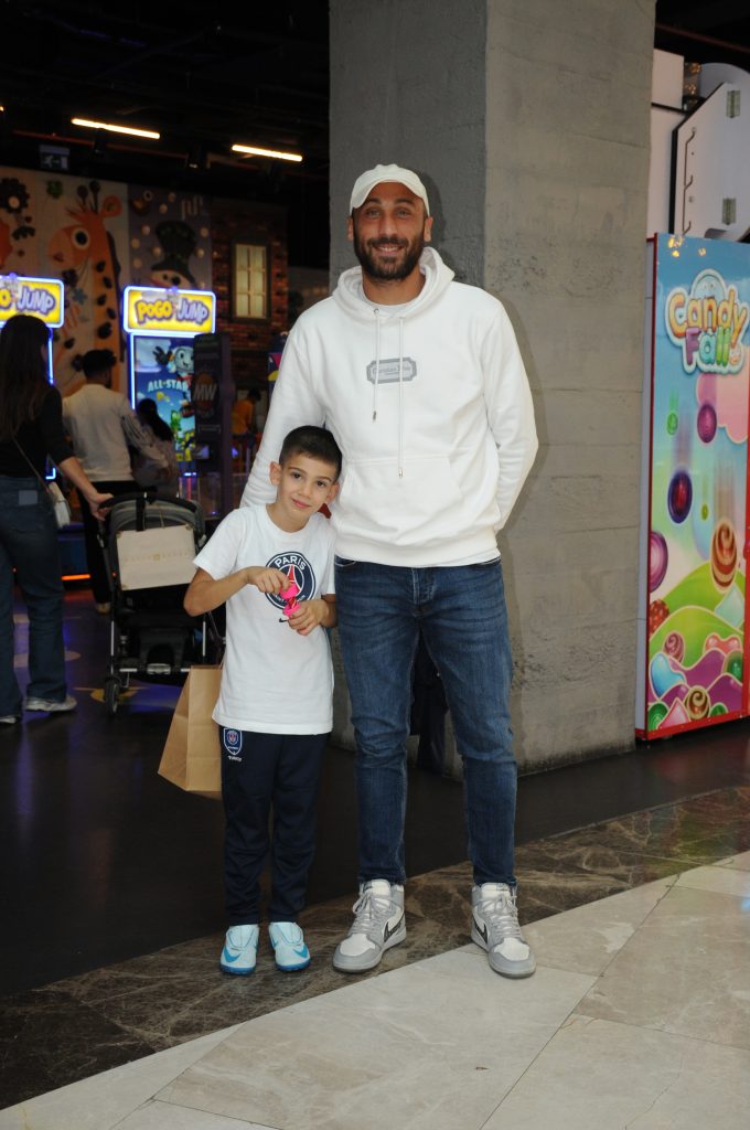 Cenk Tosun ve oğlu Arden'in eğlenceli anları!