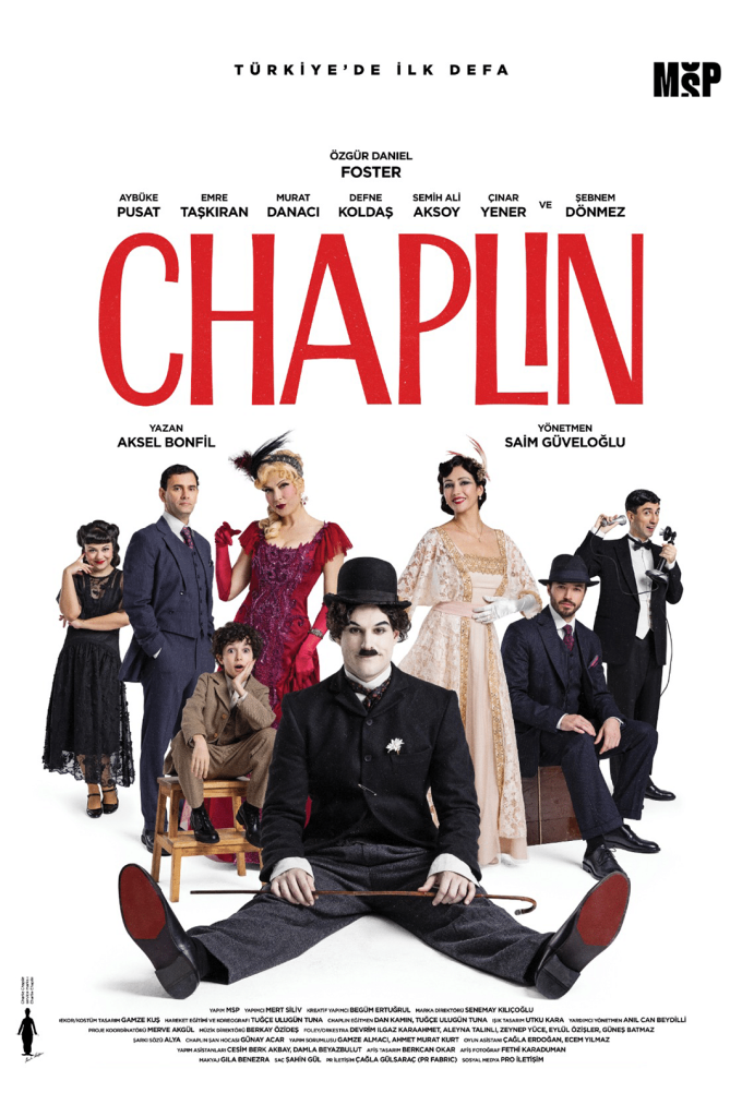 'Chaplin' ilk kez tiyatro sahnesinde! 14 Ekim'de  Zorlu PSM’de