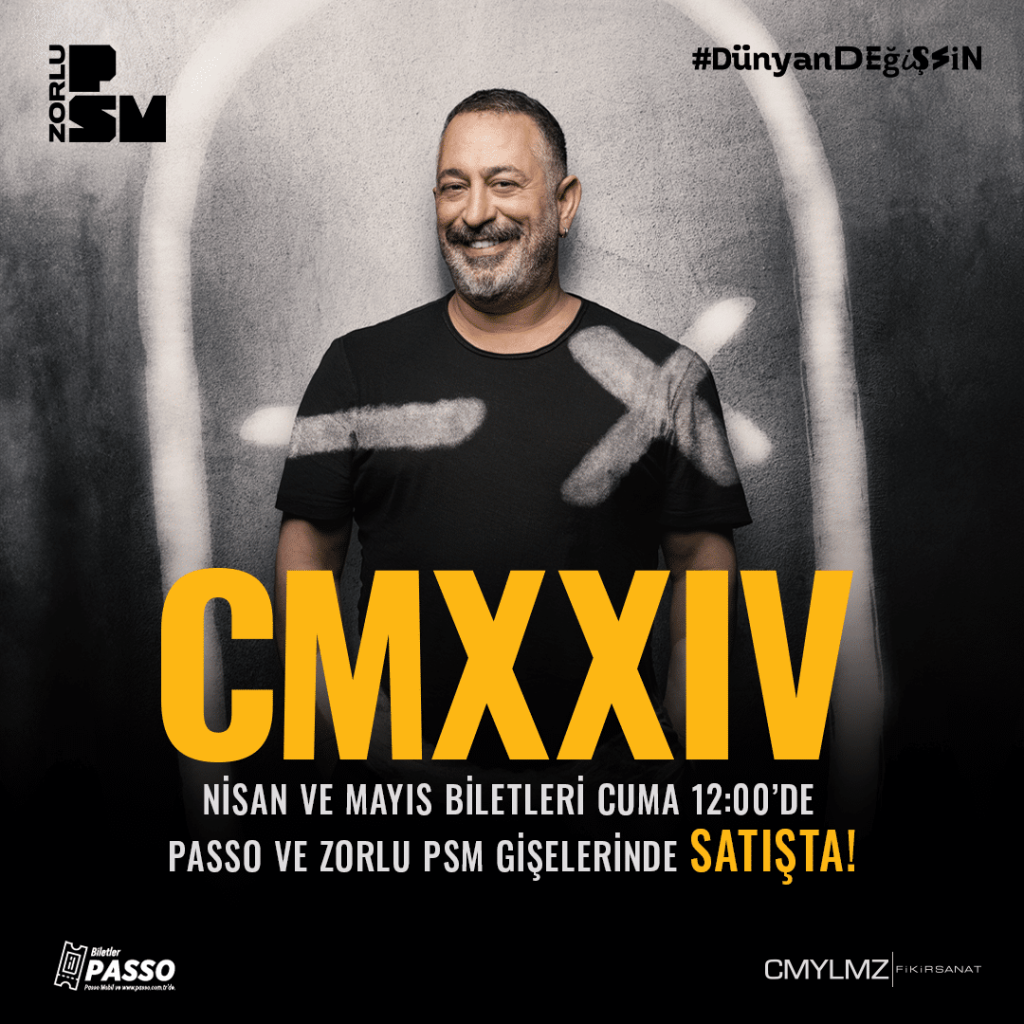 Dakikalar içinde tükenen ‘’CMXXIV’’in Nisan ve Mayıs gösterimleri satışa çıkıyor!