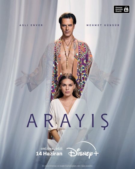 Disney+'ın Aslı Enver ve Mehmet Günsür'lü "Arayış"ın afişi görücüye çıktı! Dizi ne zaman yayınlanacak?