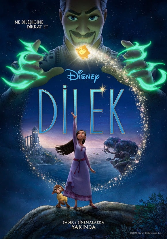 Disney'in masalsı filmi 'Dilek'ten yeni fragman!