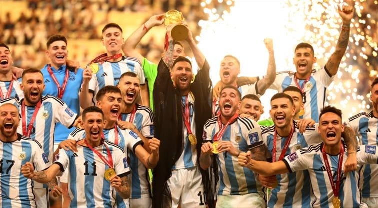 Dünya Kupası şampiyonu Arjantin!