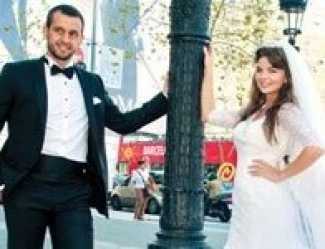 Duvağımı bile kocam taktı
