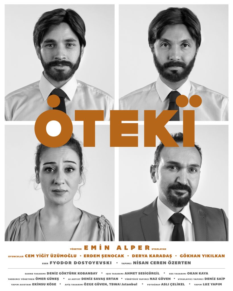 Emin Alper'in "Öteki" oyununun afişi yayınlandı