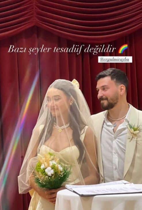 Ergül Miray Şahin dünyaevine girdi!