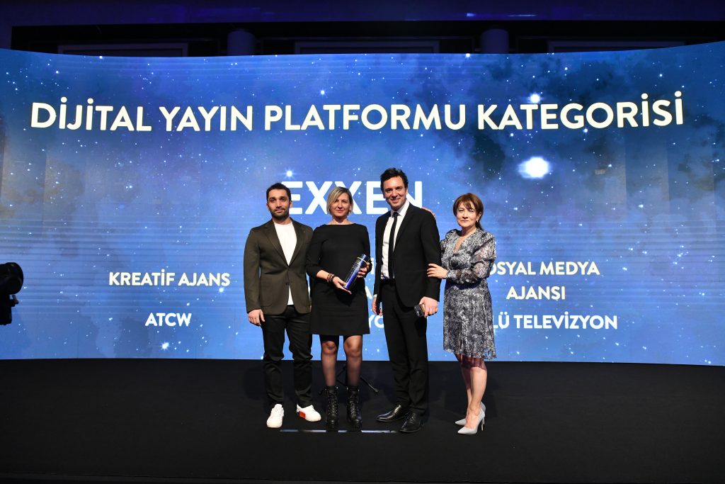 Exxen "Yılın En İtibarlı Dijital Platformu" seçildi!