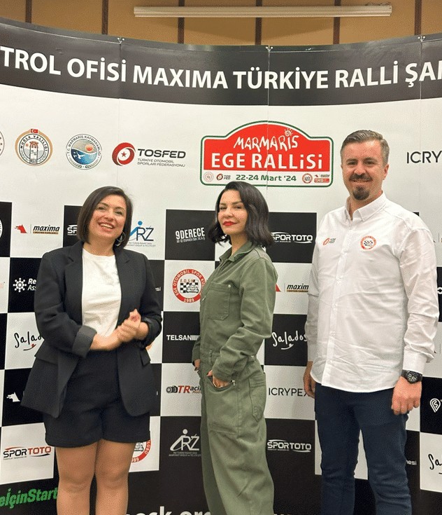 Fatma Turgut ralliye damgasını vurdu Fatma Turgut ralliye damgasını vurdu