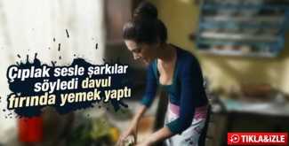 Feride Çıplak Sesle Şarkı Söylüyor
