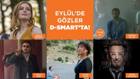 Filme doymak isteyenler D-Smart'ta!