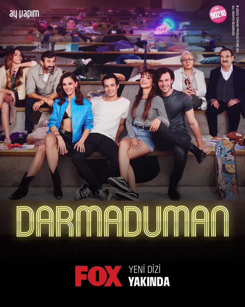 FOX'un yeni dizisi Darmaduman'ın afişi yayınlandı!