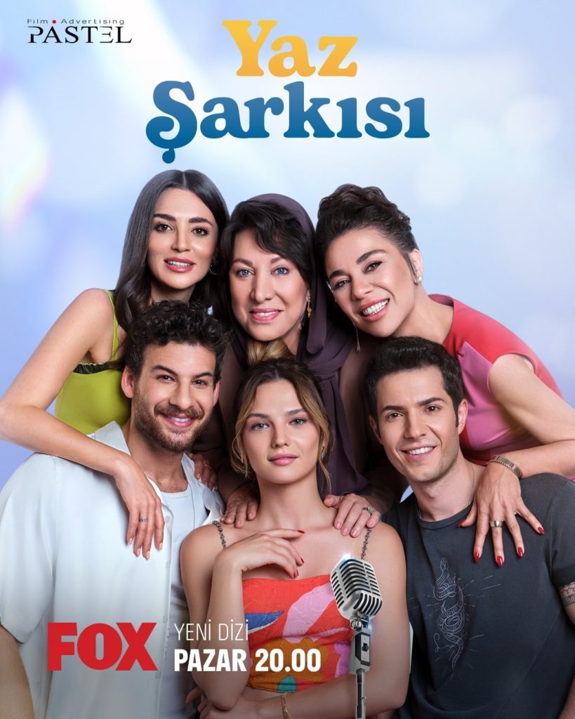 Fox'un yeni dizisi "Yaz Şarkısı"nın sosyal medya afişi yayınlandı!