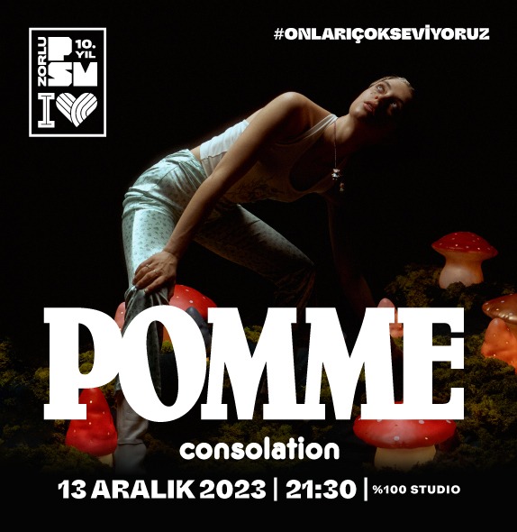 Fransız müzik sahnesinin yükselen yıldızı "Pomme" 13 Aralık’ta Zorlu PSM’de!