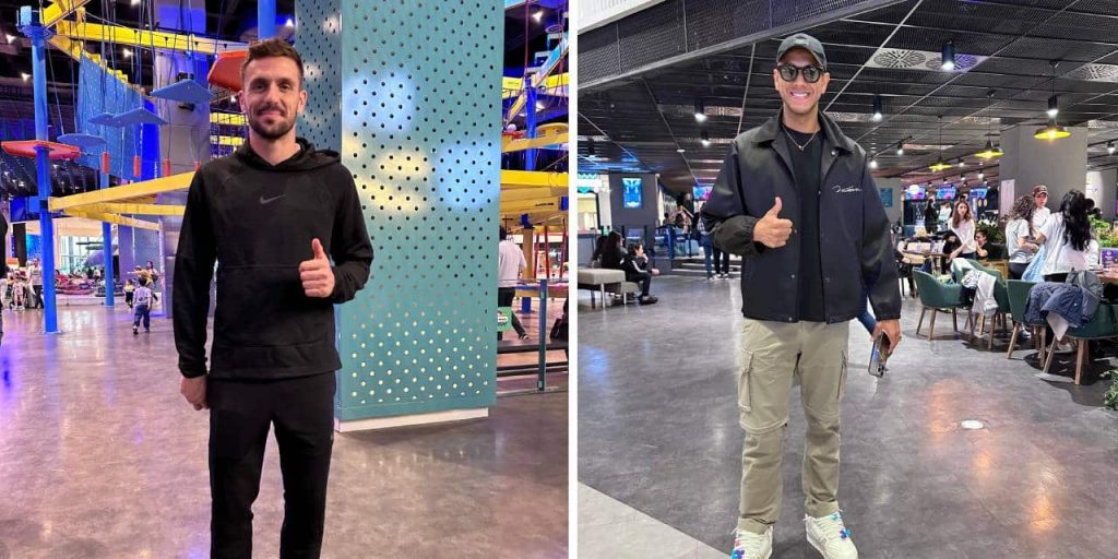 Futbolun yıldız isimleri objektiflere yansıdı