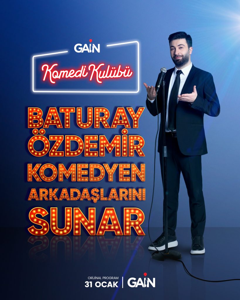 “GAİN Komedi Kulübü” yayında!