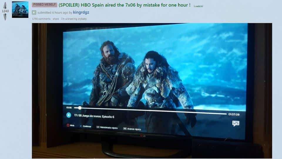 Game of Thrones 7. sezon 6. bölüm sızdırıldı!