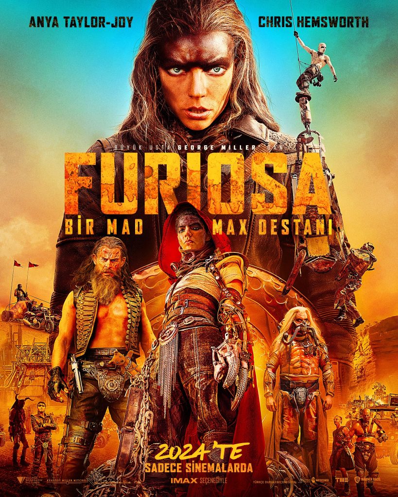 George Miller imzalı Furiosa: Bir Mad Max Destan’nın resmi posteri yayınlandı !