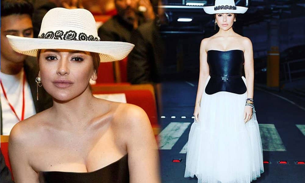Hadise'nin ödül töreninde giydiği elbisenin sırrı ne?